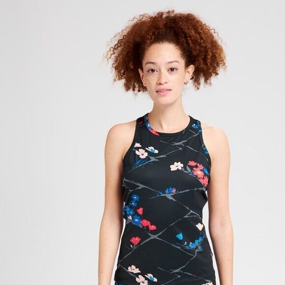 Burton unique floral Lightweight X Odor Neutralizing Base Layer Tank Top M - Picture 4 of 8